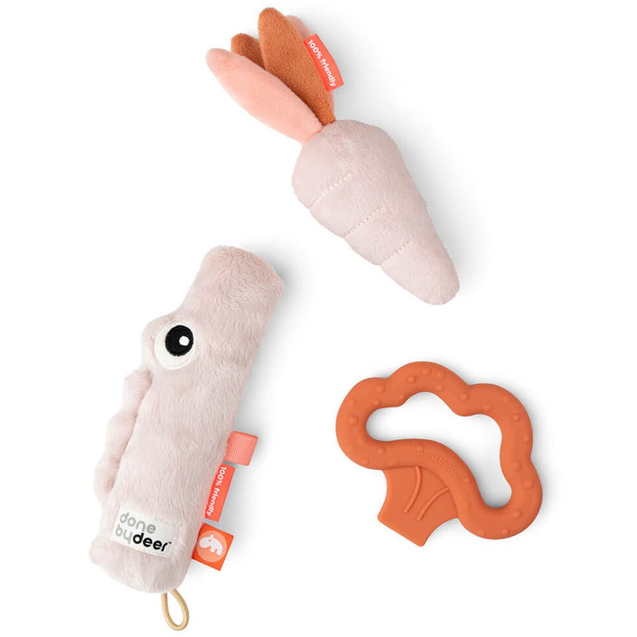 Done by Deer activiteiten set tiny toys roze 0 mnd+