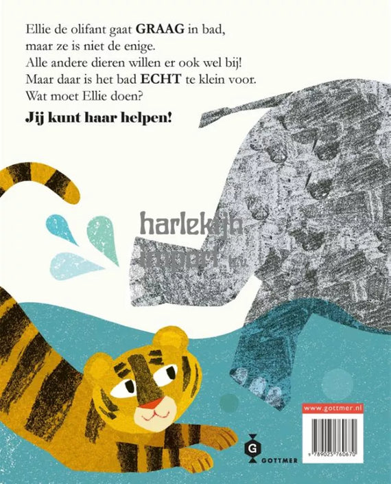 En nu mijn bad uit! kartonboek 3 jr+