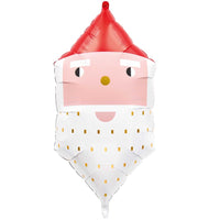 Folie ballon kerstman 82 cm