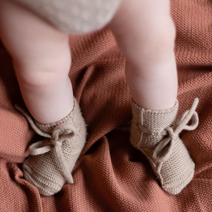 HVID slofjes oat 0-9 mnd