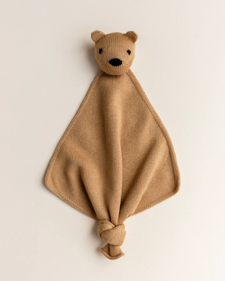 HVID knuffeldoekje Teddy tokki ochre