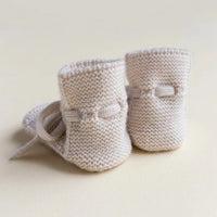 HVID slofjes off white 9-15 mnd