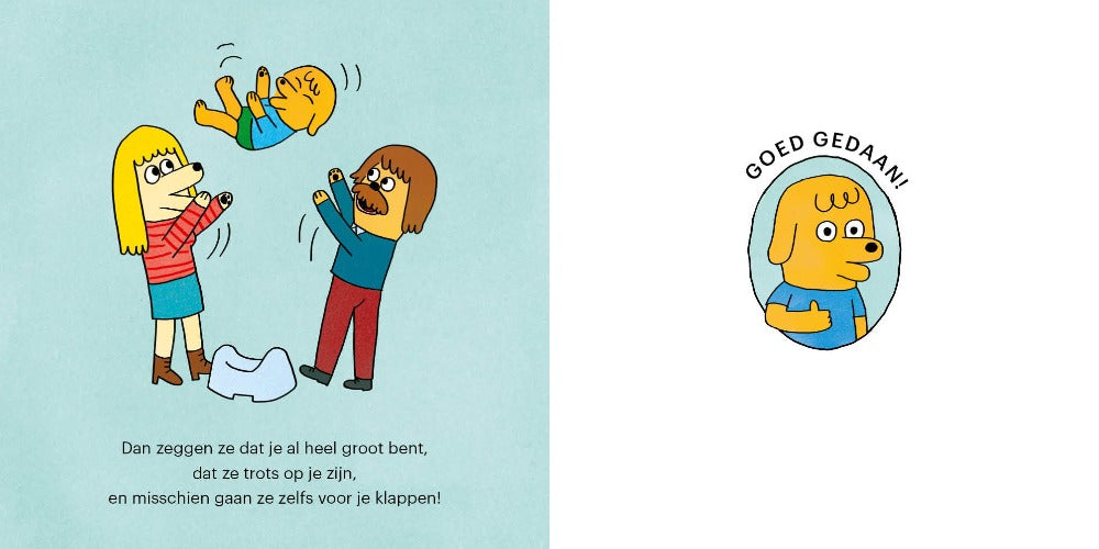 Handboekje voor op het potje gaan 2 jr+