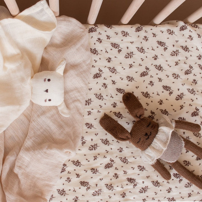 Main Sauvage knuffel bunny oat