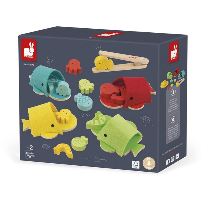 JANOD Ik leer - kleuren walvis 2 jr+