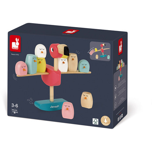 JANOD evenwichtsspel Flamingo 3 jr+