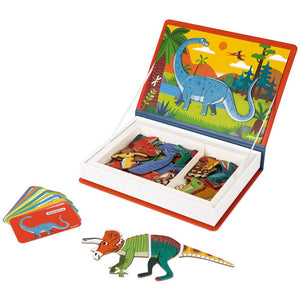 JANOD magneetboek dinosaurus 3jr+