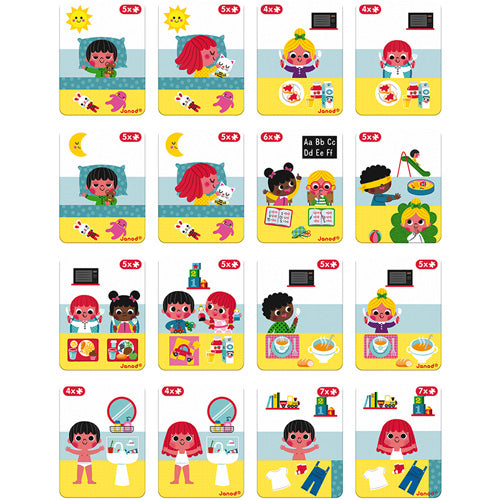 JANOD magneetboek klok kijken 3 jr+