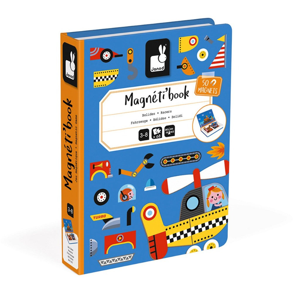 JANOD magneetboek voertuigen 3jr+