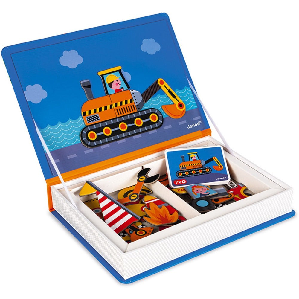 JANOD magneetboek voertuigen 3jr+ 3700217327156