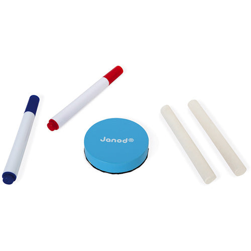 JANOD magneetkoffer letters leren 4 in 1 3jr+