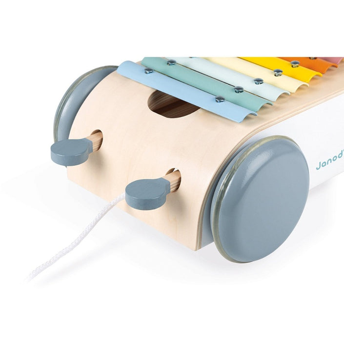 JANOD pure trekwagen + xylofoon 18mnd+