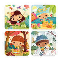 JANOD puzzel Seizoenen 3jr+/ 6-9-12-16 stks