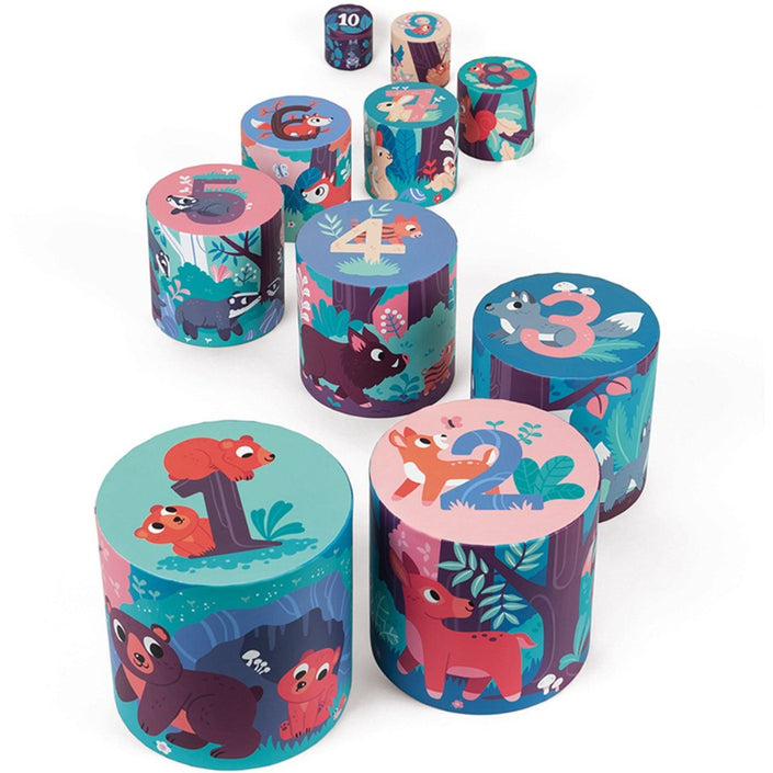 JANOD stapeltoren bosdieren 1 jr+