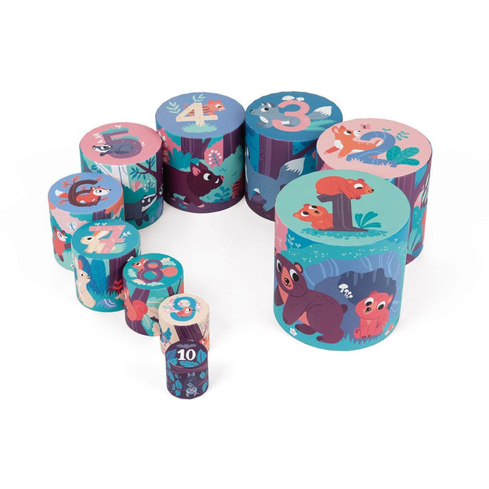 JANOD stapeltoren bosdieren 1 jr+