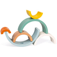 JANOD trekfiguur schildpad + stapelaar 1jr+