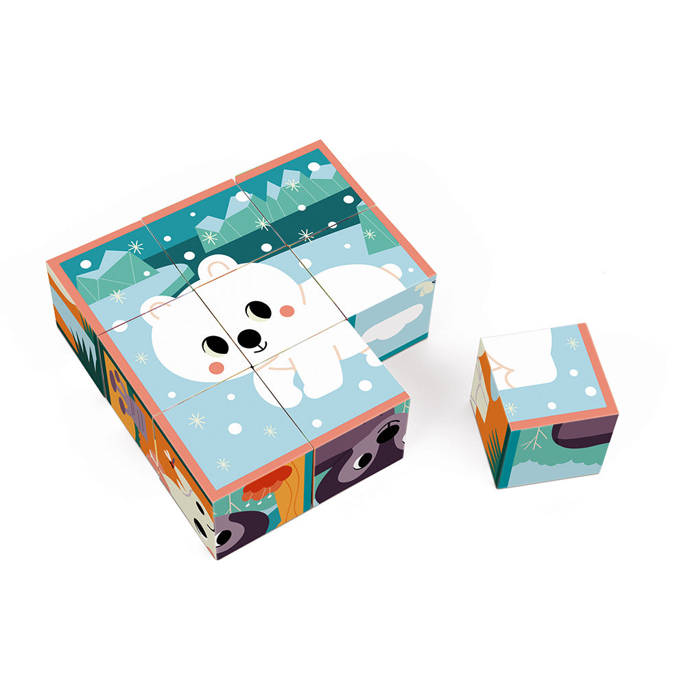 JANOD x WWF blokpuzzel dieren 2 jr+ / 9 stks kopen