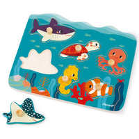 JANOD x WWF knoppuzzel oceaan 18 mnd+