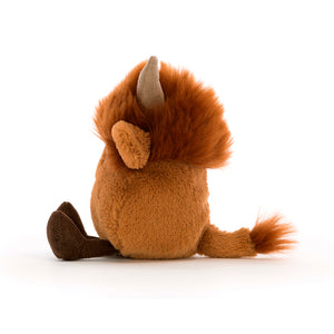 Jellycat knuffel Amuseabean Highland Cow