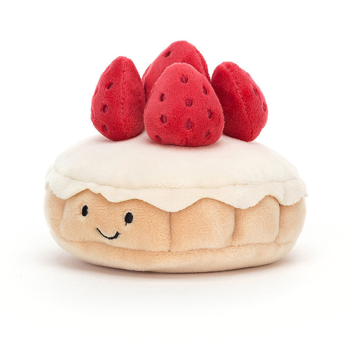 Jellycat knuffel Pattiserie Tarte aux Fraises