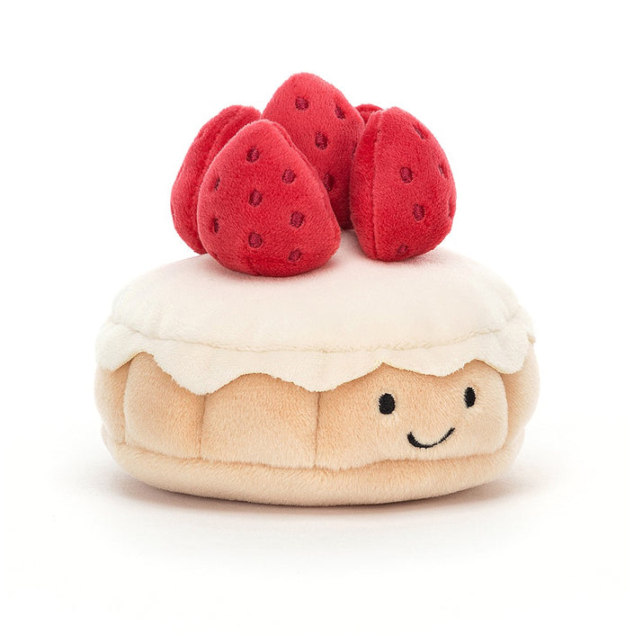 Jellycat knuffel Pattiserie Tarte aux Fraises