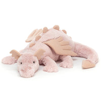 Jellycat knuffel Rose Dragon huge