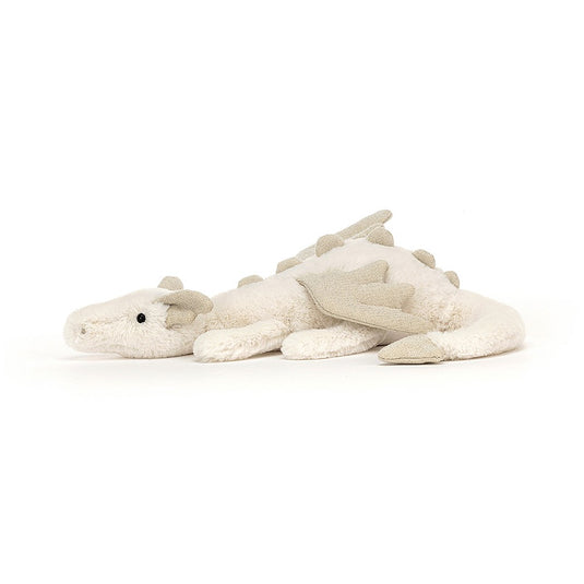 Jellycat knuffel Snow Dragon little