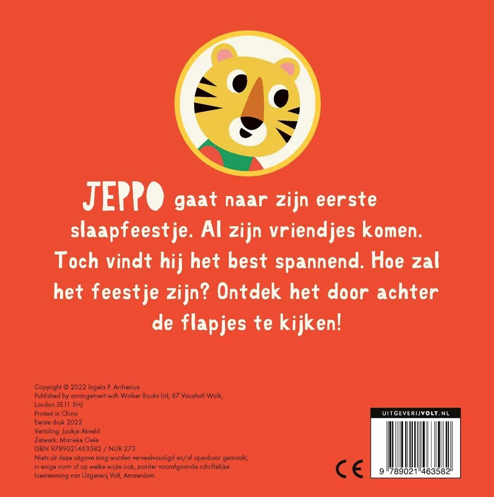 Jeppo's slaapfeestje flapjesboek 1 jr+ kopen