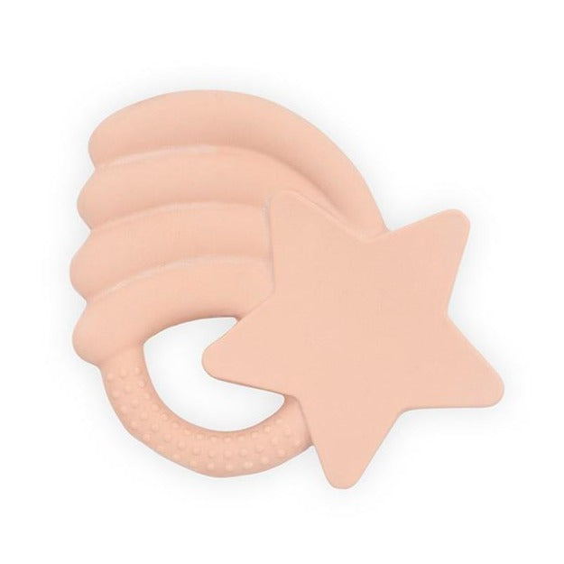Jollein bijtring falling star pale pink 8717329359468
