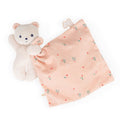 Kaloo knuffeldoekje beer Carre Douceur roze 0 jr+