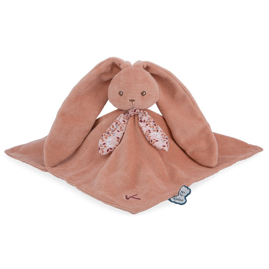 Kaloo knuffeldoekje konijn terracotta 0 jr+
