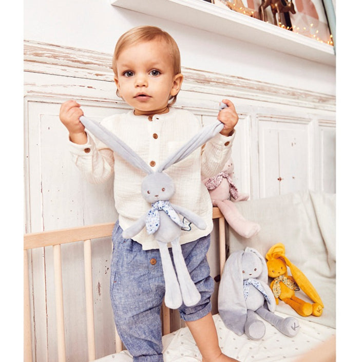 Kaloo knuffel konijn Lapinoo blauw 0 jr+