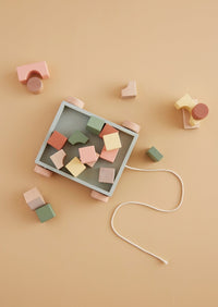 Kids Concept blokkenkar Edvin 18 mnd+