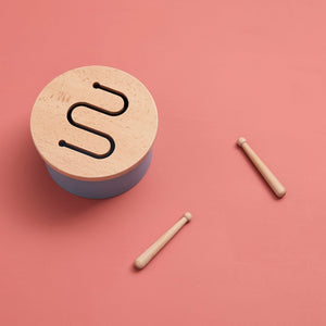 Kids Concept trommel turquoise 18 mnd+