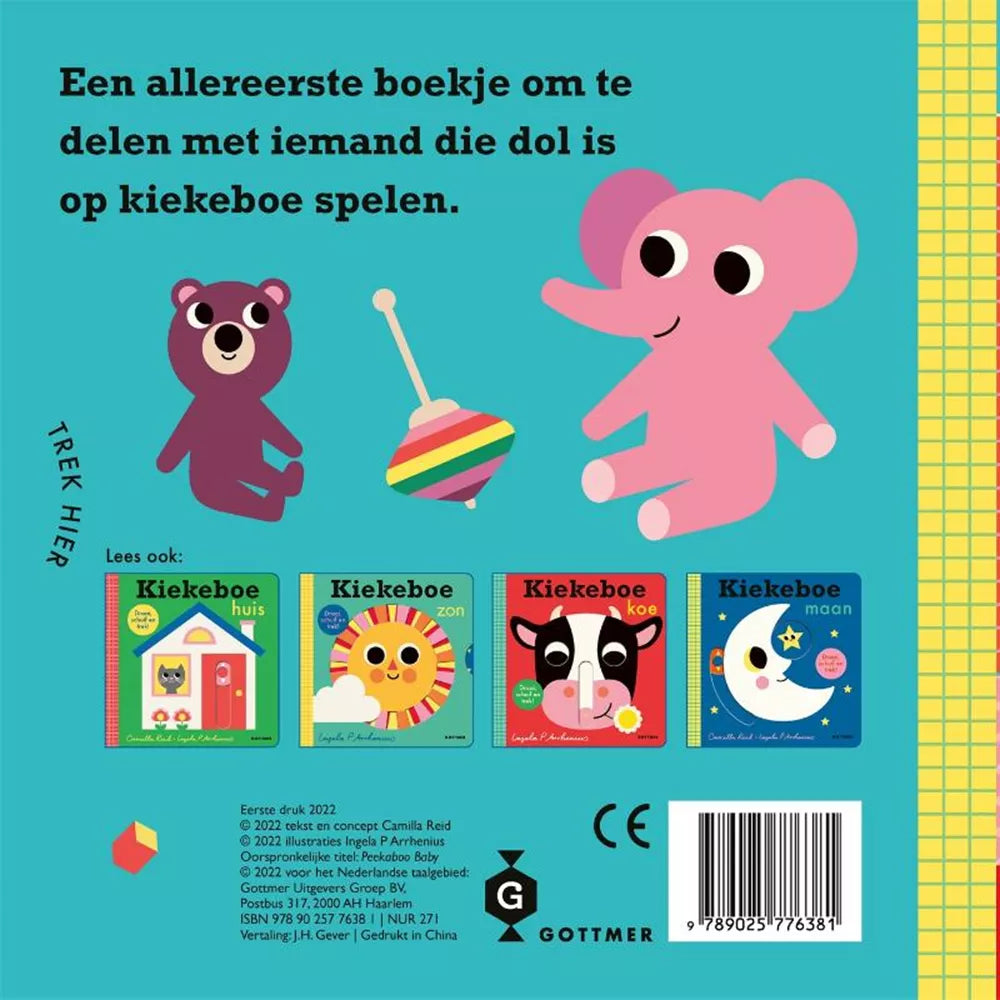 Kiekeboe kindje schuifboekje 18 mnd+