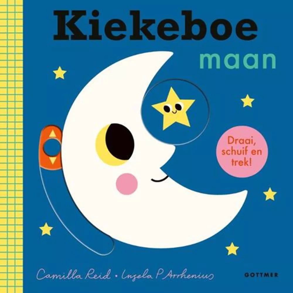 Kiekeboe maan schuifboekje 18 mnd+