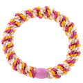 Kknekki haarelastiekje mix fuchsia roze