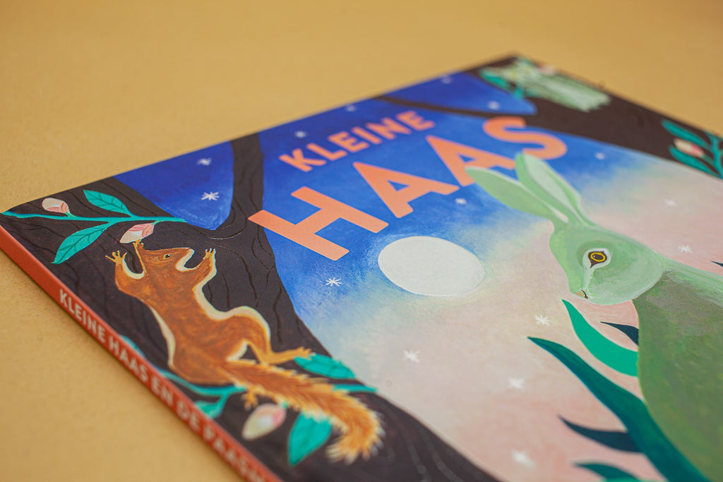 Kleine haas en de paasmaan 3 jr+ hardcover