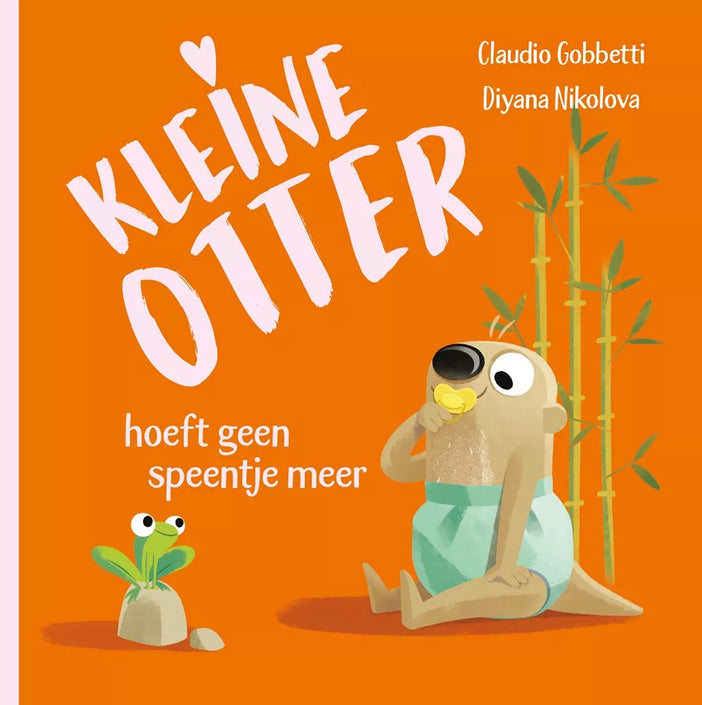 Kleine otter hoeft geen speentje meer 2 jr+
