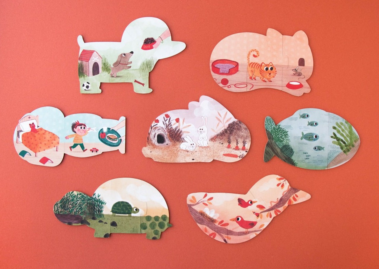 LONDJI puzzel my pets 3 jr+ / 7 x 3 stks