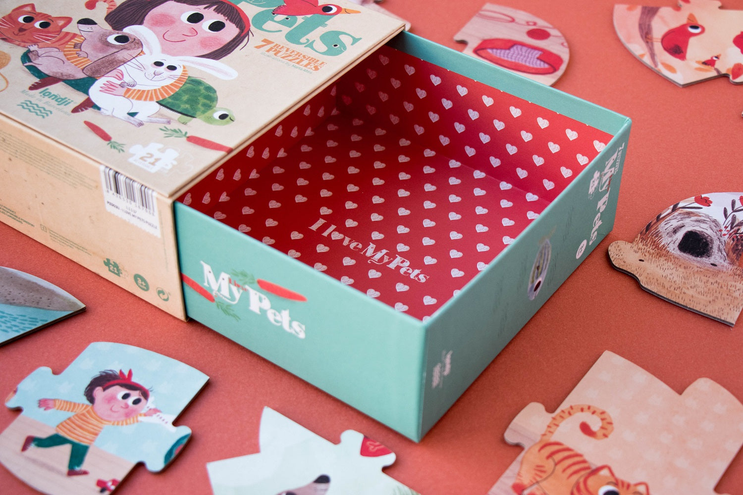 LONDJI puzzel my pets 3 jr+ / 7 x 3 stks
