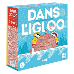 LONDJI puzzel dans igloo 3 jr+ / 9-12-16-20 stks