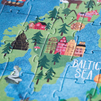 LONDJI puzzel discover Europe 6jr+ / 200 stks