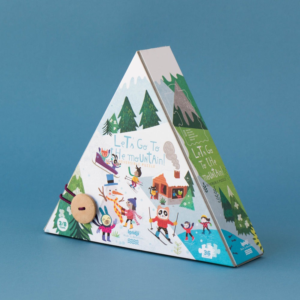 LONDJI puzzel let's go to the mountain 3jr+ / 36 stks