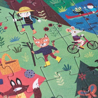 LONDJI puzzel let's go to the mountain 3jr+ / 36 stks