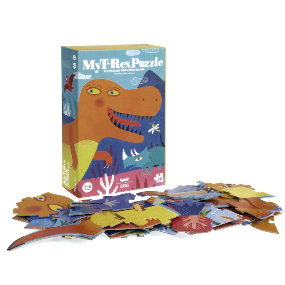 LONDJI puzzel my t-rex 3jr+ / 36 stks