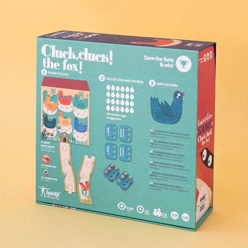LONDJI spel cluck cluck Fox! 4jr+ 8436580421294