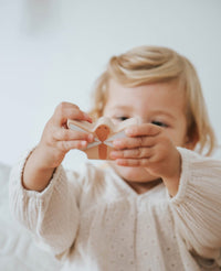 Label Label stapeltoren nougat 1 jr+