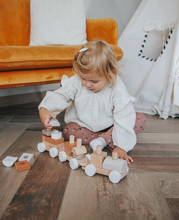 Label Label stapeltrein nougat 18 mnd+