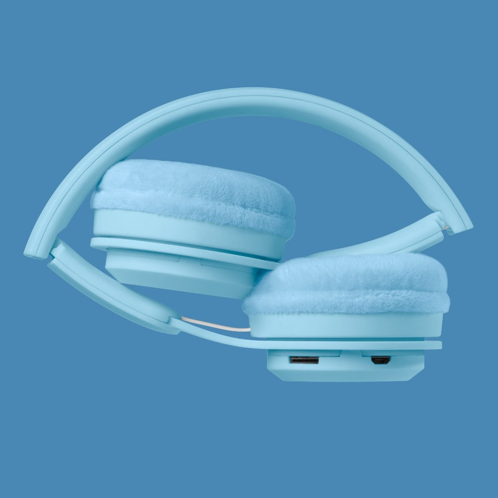 Lalarma draadloze koptelefoon blauw kopen